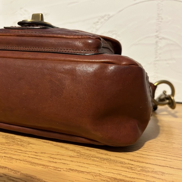 COACH LEGACY 65th ANNIVERSARY WHISKEY VACHETTA LEATHER BAG - Picture 8 of 10